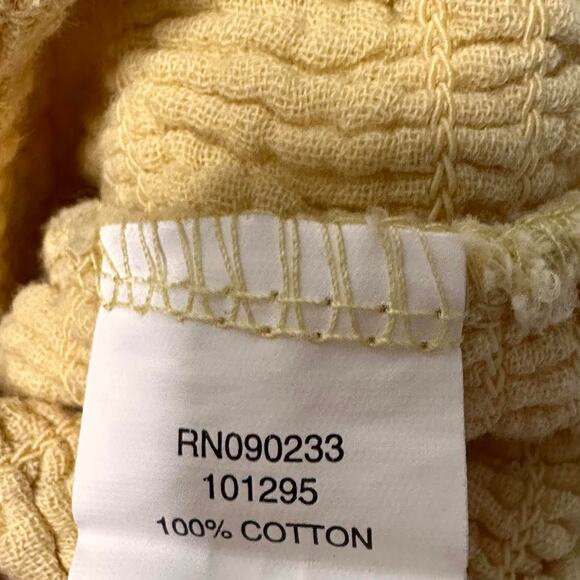 L.A. Hearts By Pacsun Cute 100% Cotton Butter Yellow Tank Size Medium - Picture 4 of 5